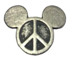 Disney Pocket Token Coin - Piece Of Magic - Peace Love Mickey