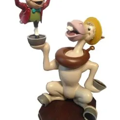 Disney Medium Figure Statue - Mr. Toad And Cyril