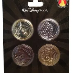 Disney Collectors Coin Set - Walt Disney World - Four Parks