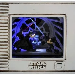 Disney Gallery Of Light - Star Wars - Jedi Mickey, Darth Goofy, Stitch