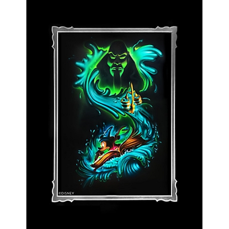 Disney Art Print - Sorcerer Mickey Mouse - Waves Of Magic 3 Disney Art Print - Sorcerer Mickey Mouse - Waves Of Magic
