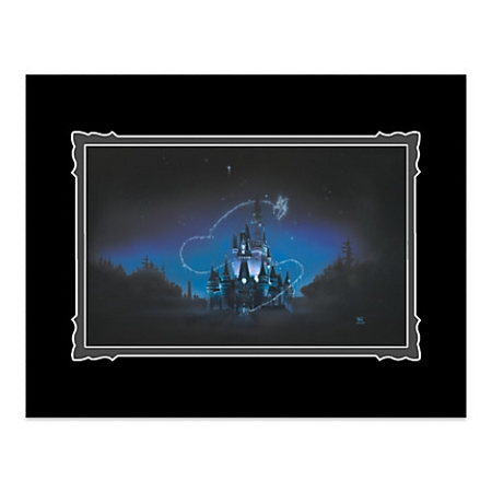 Disney Art Print - Cinderella Castle - 40 Magical Years 3 Disney Art Print - Cinderella Castle - 40 Magical Years