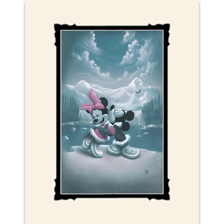 Disney Art Print - Mickey And Minnie Mouse - Alaska Adventure 3 Disney Art Print - Mickey And Minnie Mouse - Alaska Adventure