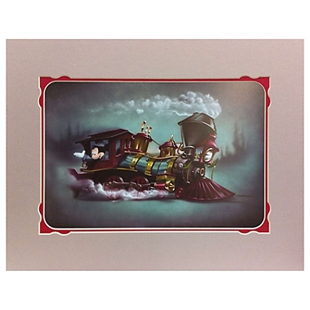 Disney Art Print - Little Engin - EAR Mickey Mouse Deluxe Print By Noah 3 Disney Art Print - Little Engin - EAR Mickey Mouse Deluxe Print By Noah