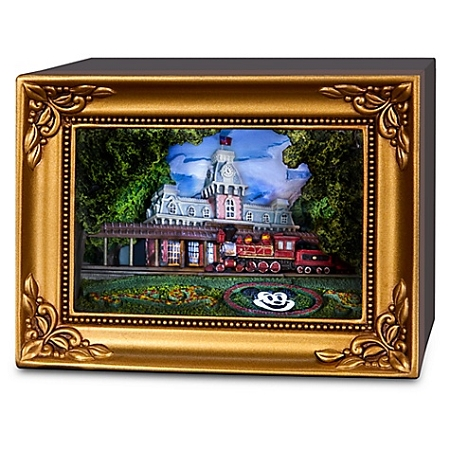 Disney Gallery Of Light - Main Street Train Station By Olszewski 3 Disney Gallery Of Light - Main Street Train Station By Olszewski