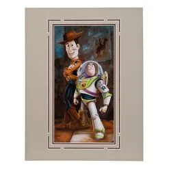 Disney Art Print - Toy Story ''Buzz & Woody'' By Darren Wilson