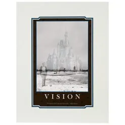 Disney Art Print - Walt Disney ''Vision'' Deluxe Print