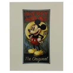 Disney Art Print - Mickey Mouse ''Pie Eyed Mickey The Original''
