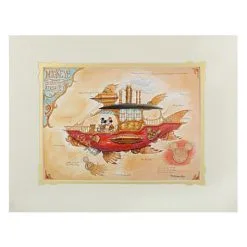 Disney Art Print - Mickey Mouse - Mickey's Steam Powered Airship