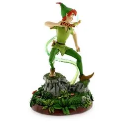 Disney Medium Figure Statue - Peter Pan And Tinker Bell