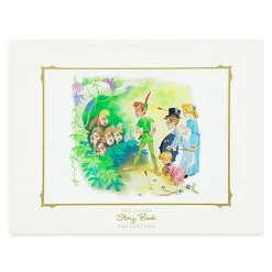 Disney Story Book Deluxe Art Print - Peter Pan