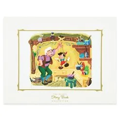 Disney Story Book Deluxe Art Print - Pinocchio
