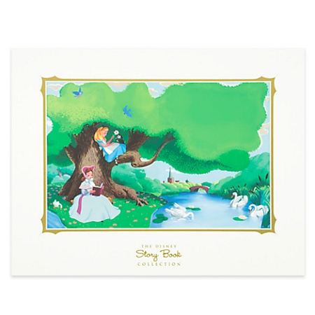 Disney Story Book Deluxe Art Print - Alice In Wonderland 3 Disney Story Book Deluxe Art Print - Alice In Wonderland