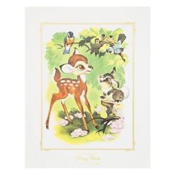 Disney Story Book Deluxe Art Print - Bambi And Thumper