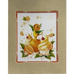 Disney Art Print - Orange Bird - Happy Orange Song