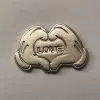 Disney Pocket Token - Piece Of Magic - Mickey's Hands - LOVE -Gallery Of Lights Shop img 0u7856