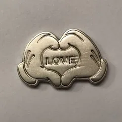 Disney Pocket Token - Piece Of Magic - Mickey's Hands - LOVE