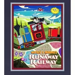 Disney Art Print - Mickey & Minnie's Runaway Railway
