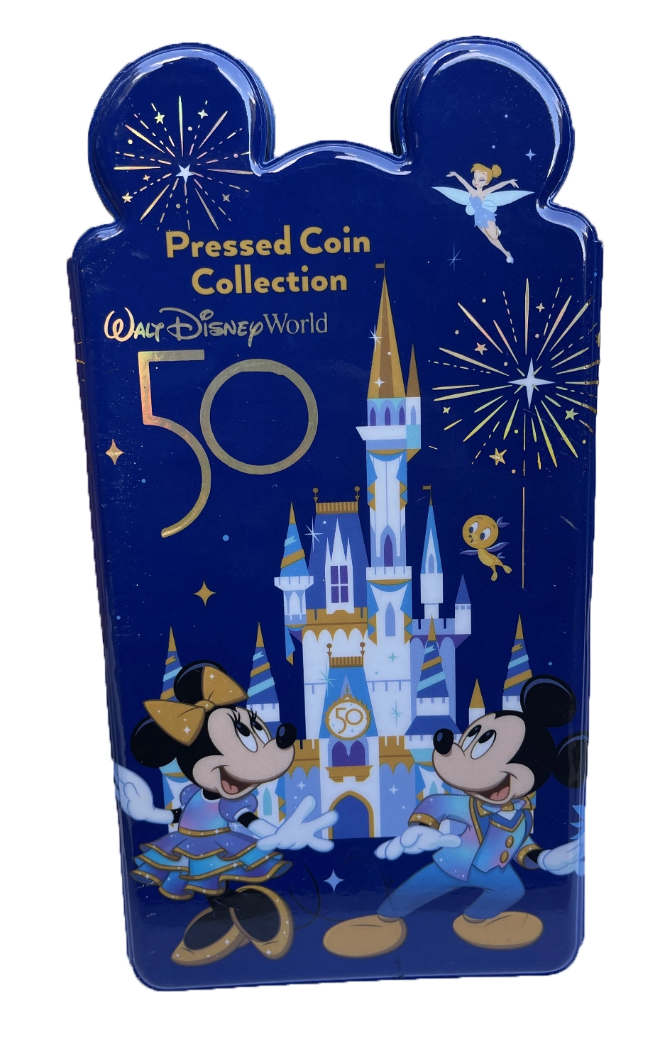 Disney Pressed Coin Book - 50th Anniversary - Mickey And Minnie 3 Disney Pressed Coin Book - 50th Anniversary - Mickey And Minnie