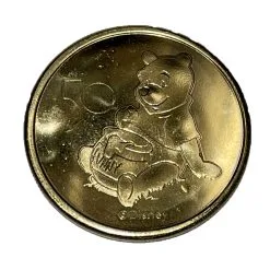 Disney Token - 50th Anniversary - Mickey & Winnie The Pooh