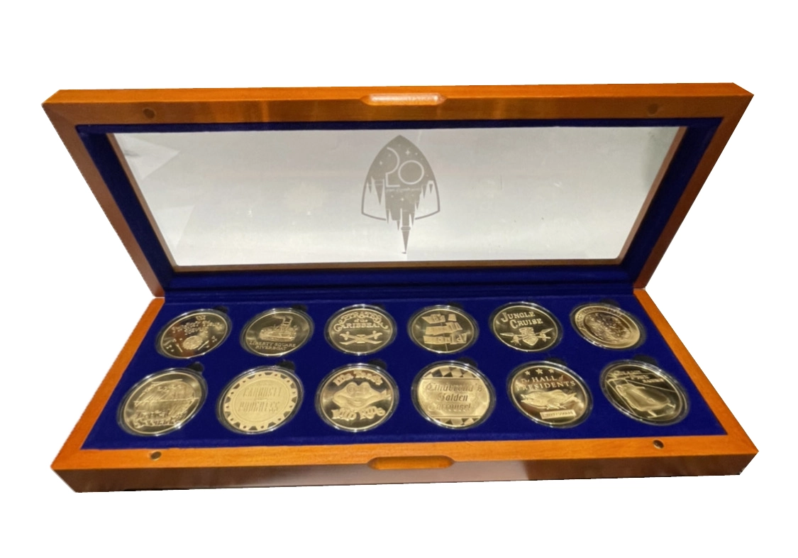 Disney Collectors Coin Set - 50th Anniversary - 12 Coins 3 Disney Collectors Coin Set - 50th Anniversary - 12 Coins