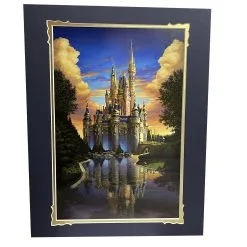 Disney Art Print - Magical Reflections - 50th Anniversary